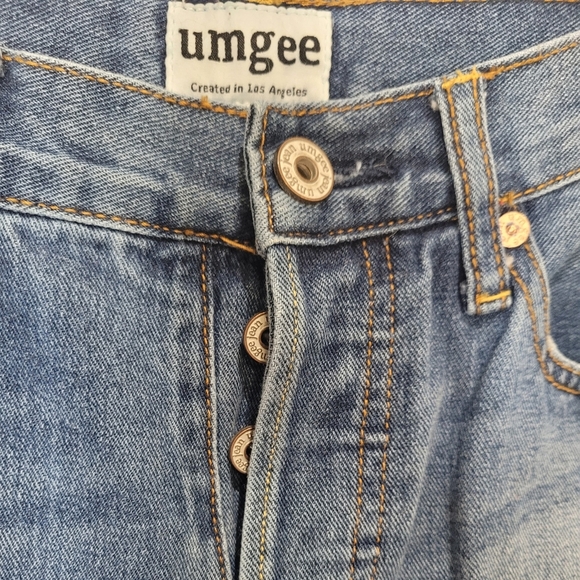 Umgee distressed Button Fly‎ Jeans Size 28 - Picture 3 of 5